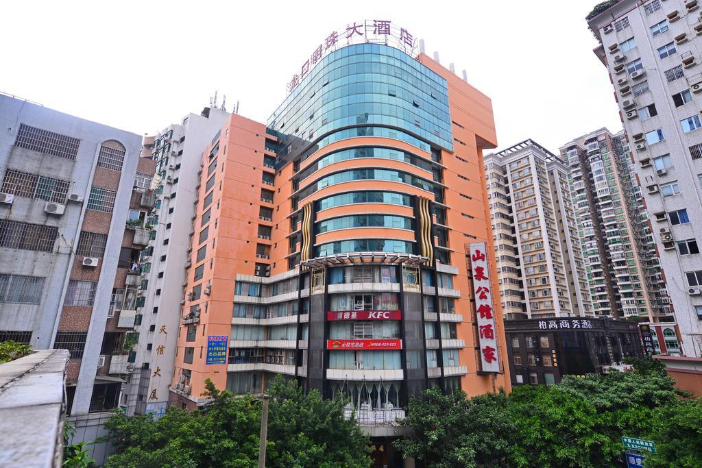 Yingshang Hotel Gangding Longkou West Cantón Exterior foto
